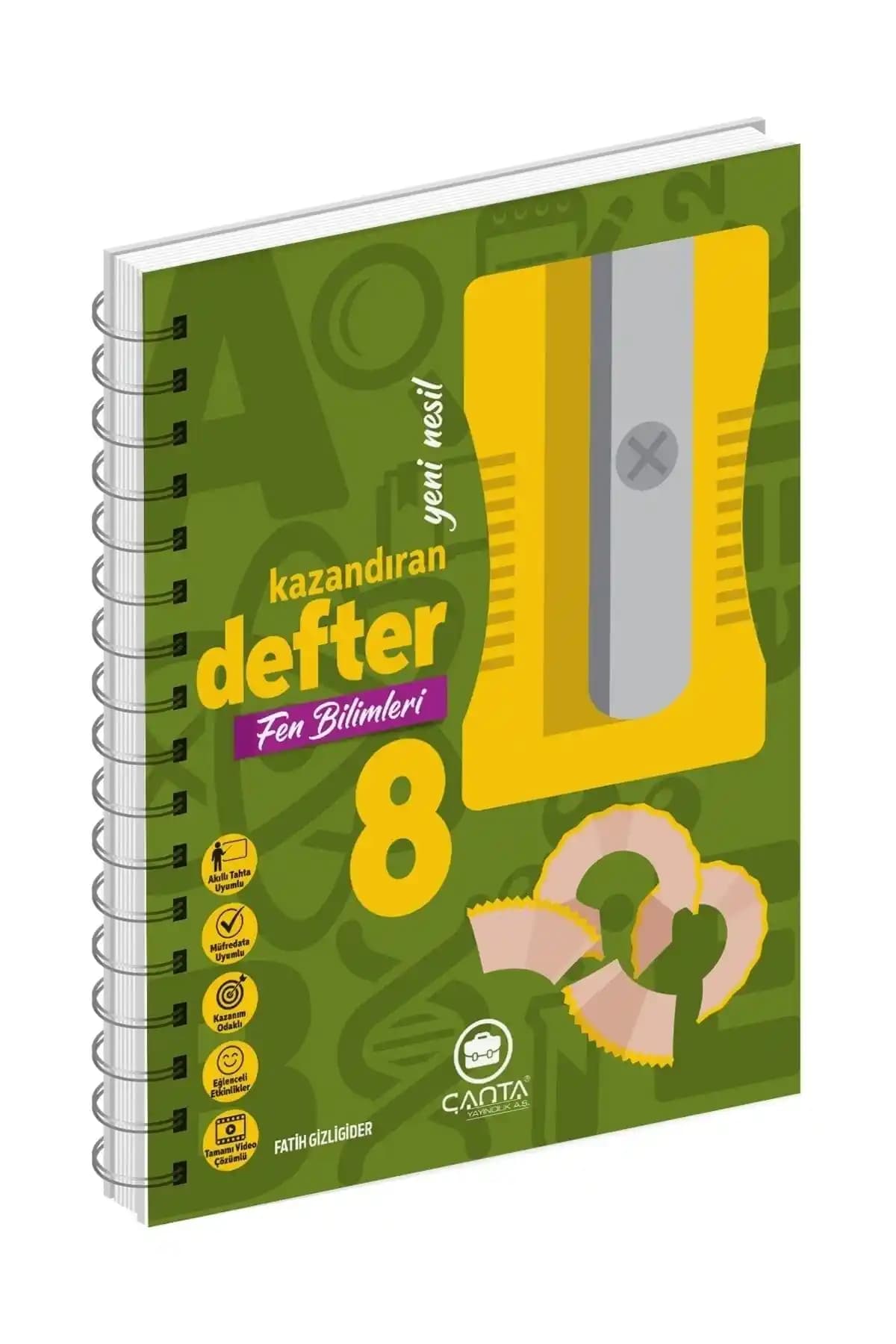 8. Sınıf Öğrencileri İçin Fen Bilimleri ve Planlama Defteri Karşılaştırması