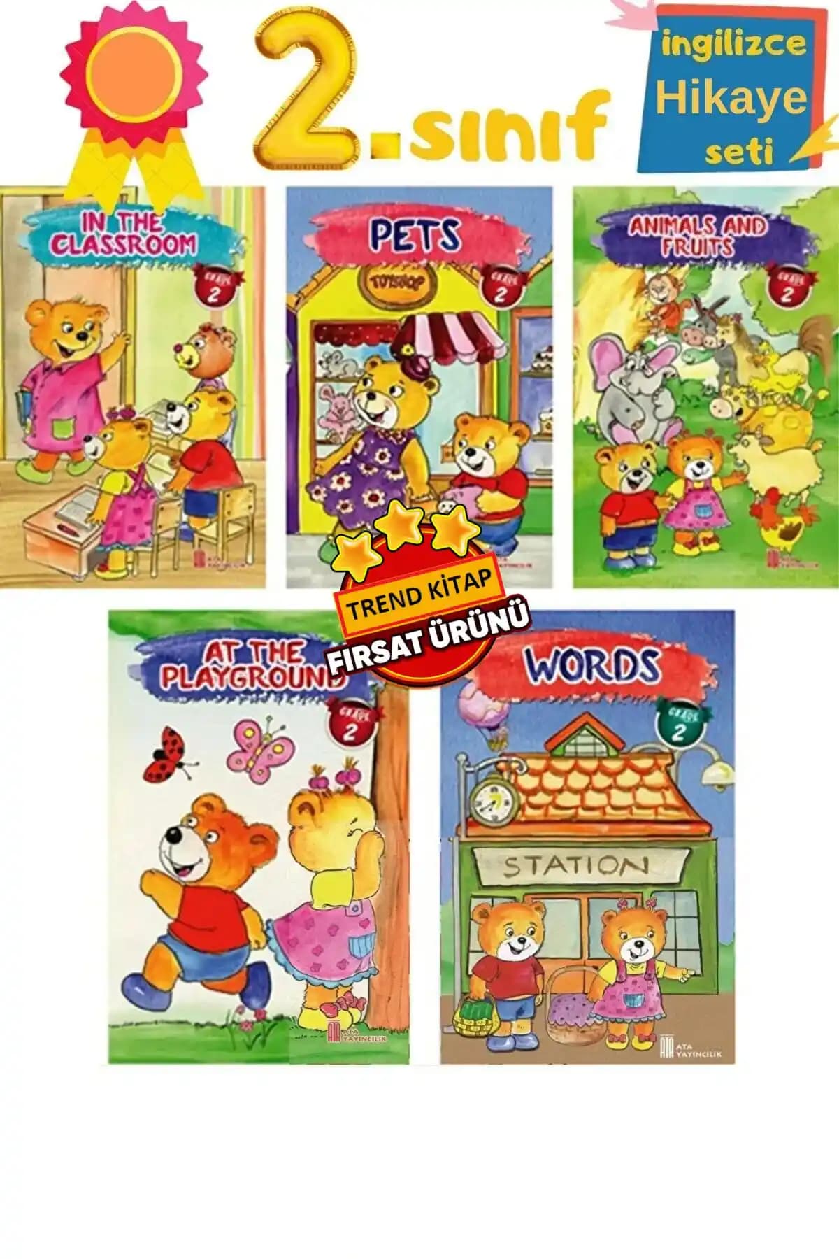 Ata Yayıncılık ve MK Publications İngilizce Çocuk Hikaye Kitapları Karşılaştırması