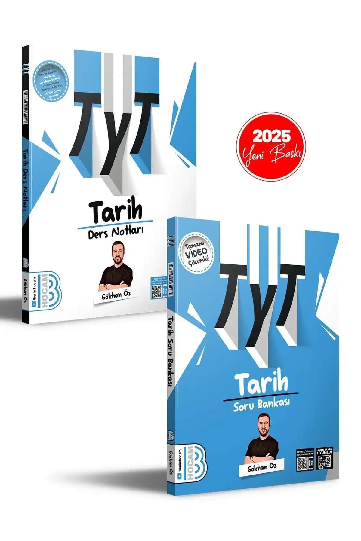 Benim Hocam Yayınları 2025 TYT Tarih ve Coğrafya Ders Notları ve Soru Bankası Setleri
