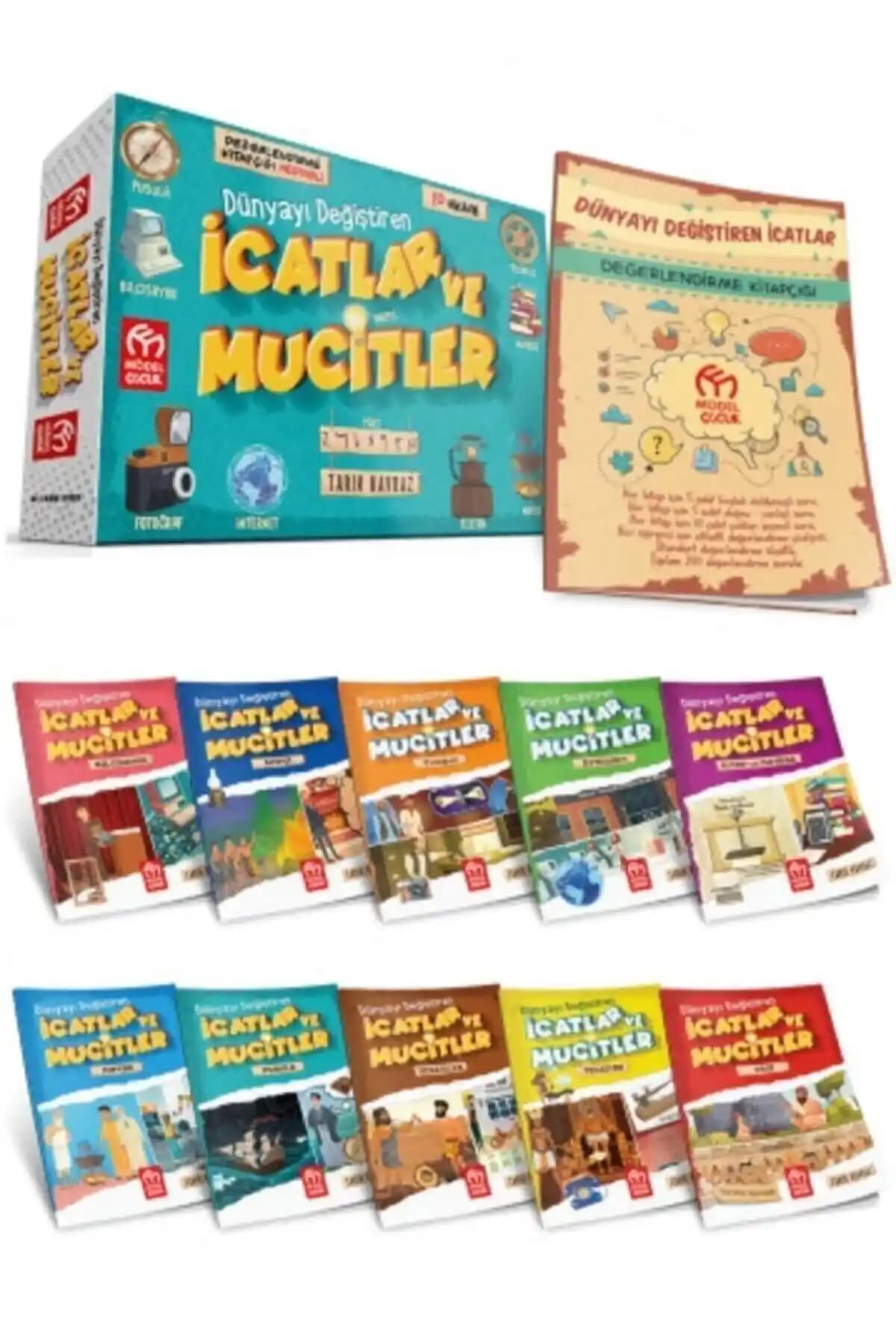 Çocuklar için eğitim ve hikaye setleri karşılaştırması: İcatlar, mucitler ve fen köyü