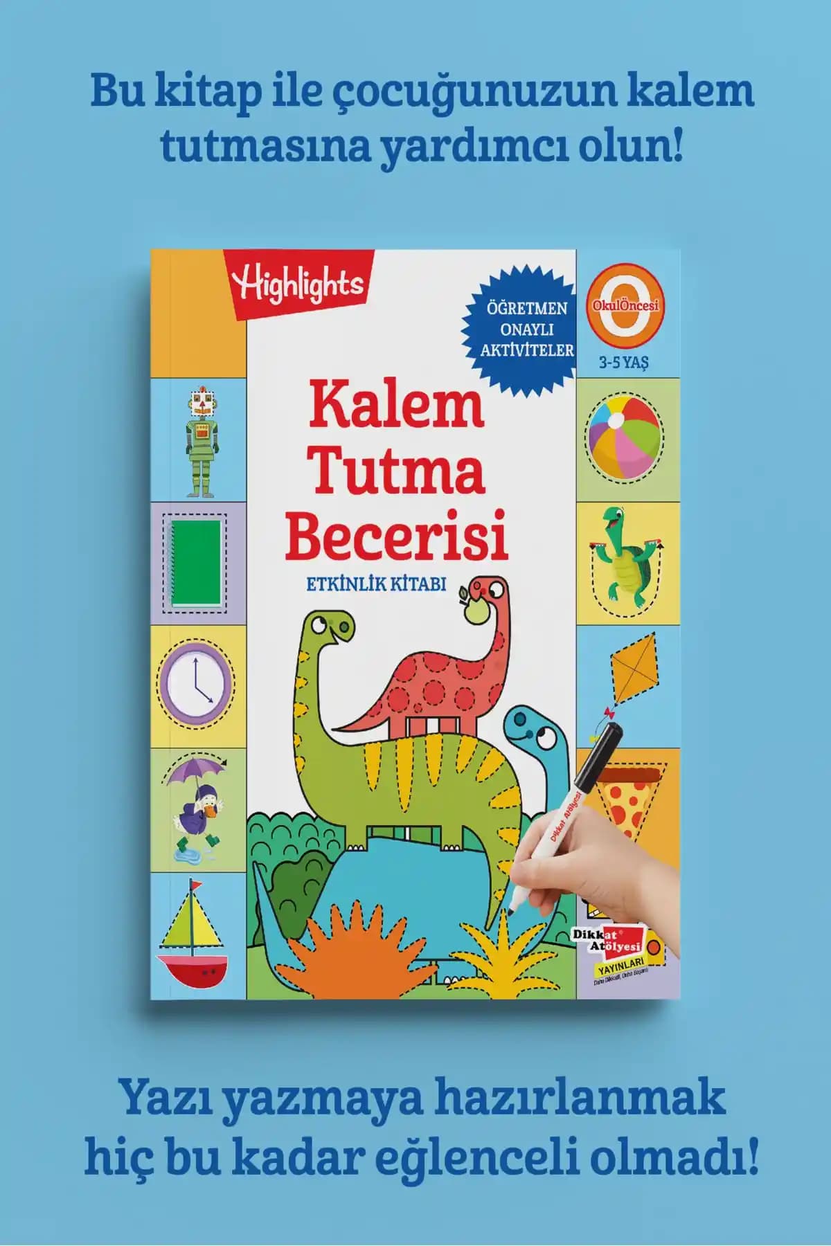 Çocuklar İçin El ve Parmak Kaslarını Geliştiren Etkinlik Kitapları Karşılaştırması