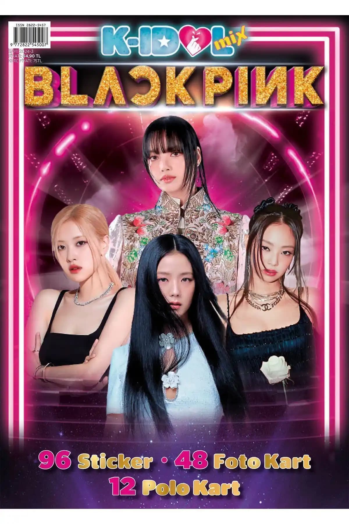 KİDOL KIDOL MIX ve KSTAR Blackpınk Dergisi Karşılaştırması 2024 K-pop İçerikleri ve Baskı Kaliteleri