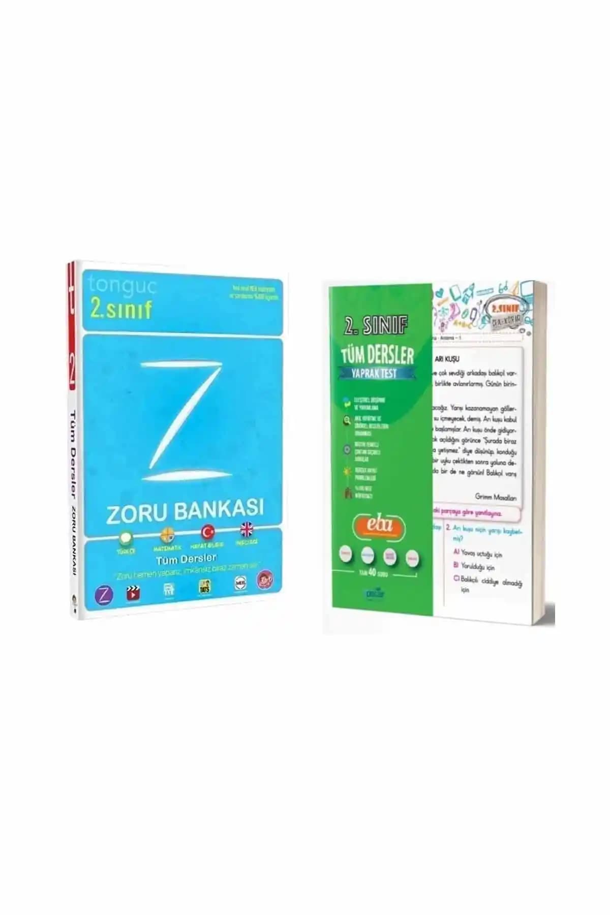 Tonguç Yayınları 2. Sınıf Tüm Dersler Zoru Bankası ve Karşılaştırmalı Değerlendirme