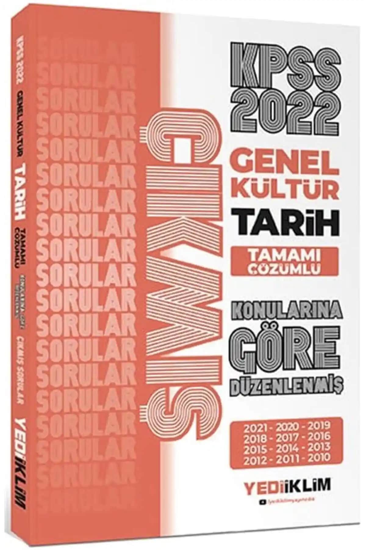 Yediiklim Yayınları'nın 2022 ve 2024 KPSS Kitaplarının Karşılaştırması ve İncelenmesi