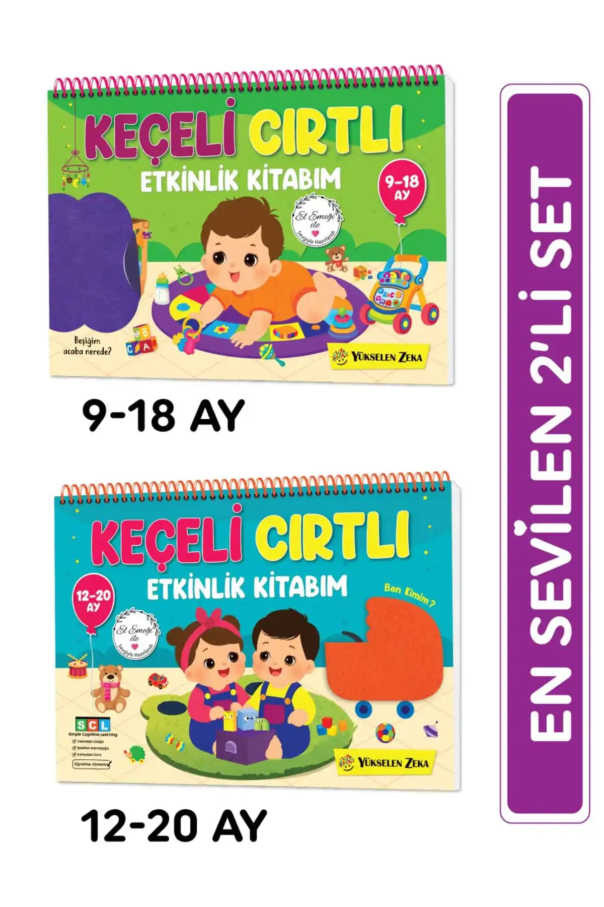Yükselen Zeka Cırt Cırtlı Etkinlik Kitapları Karşılaştırması ve Özellikleri