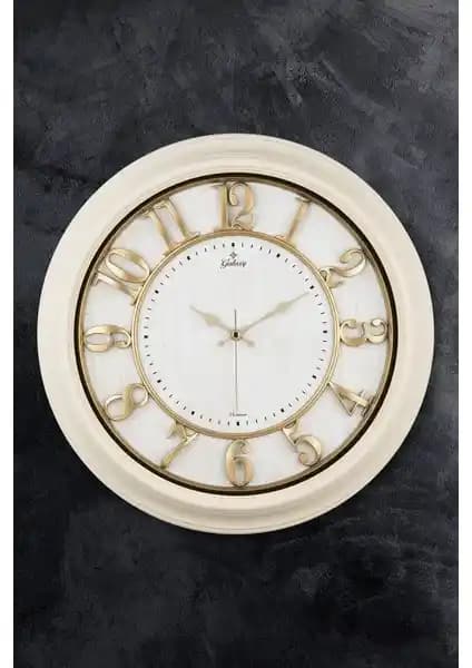 Emores 46 cm Akar Saniye Sessiz Mekanizma Dekoratif Duvar Saati Özellikleri ve Tasarımı