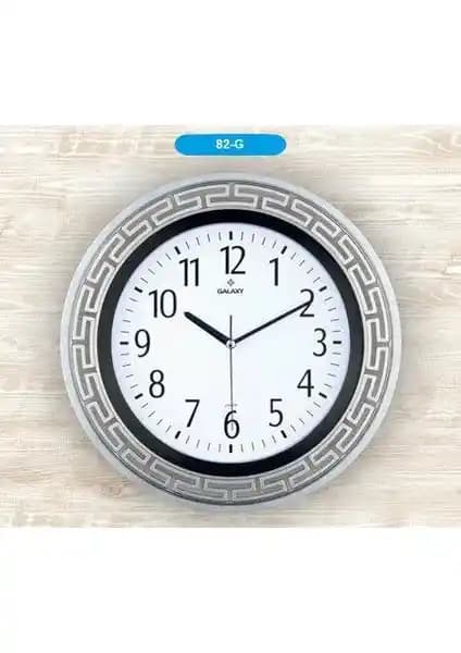 Galaxy Dekoratif Kasa Sessiz Akar Mineral Cam Duvar Saati - Estetik ve Fonksiyonellik Bir Arada