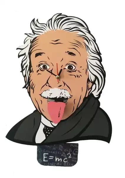Good Time Einstein Sallanır Sarkaçlı Duvar Saati: Şık ve Fonksiyonel Tasarım