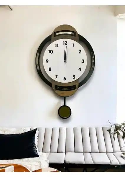 Hayalevim Ahşap Duvar Dekorasyon Saati: Estetik ve İşlevselliğin Birleşimi