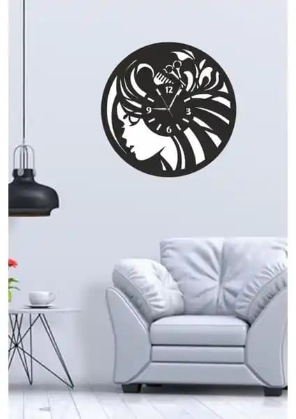 Hellove Bayan Kuaför Saati: Estetik ve Fonksiyonellik Sunan Modern Duvar Saati