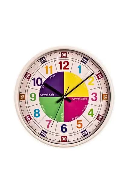 Klik Venüs Çocuk Saati: Eğitici ve Şık Tasarımıyla Çocuk Odalarına Uygun Saat