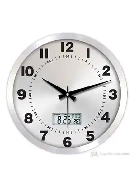 M3 Decorium Salon Duvar Saati Dijital Modern Tasarım ve Fonksiyonellik Özellikleri