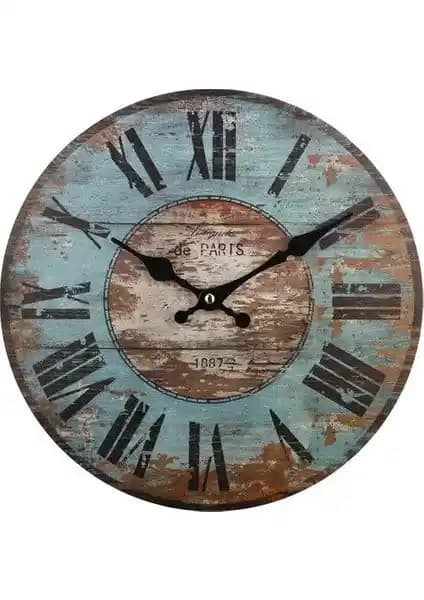 Markakanvas Ahşap Yuvarlak Duvar Saati: Estetik ve Fonksiyonellik Bir Arada