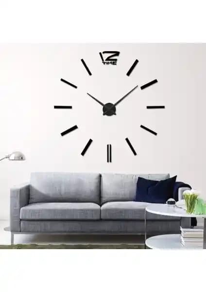Modern Nesil 3D Duvar Saati: Estetik ve Fonksiyonellik Sunan Şık Tasarım