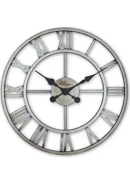 Modern ve Şık Regal Ferforje 41 cm Iskelet Duvar Saati ile Dekorasyonunuzu Tamamlayın