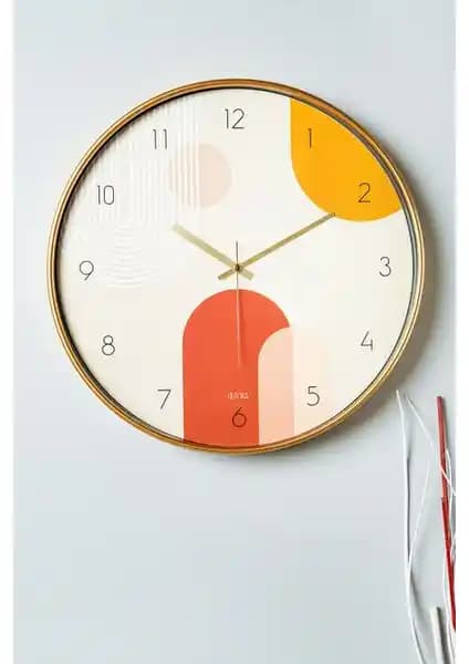 Muyika Pino Bohem Duvar Saati: Modern Tasarım ve İşlevsellik Bir Arada