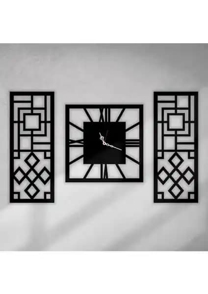 Nisanest Modern Gümüş Güneş Duvar Saati: Şık ve Fonksiyonel Modern Dekorasyon Parçası