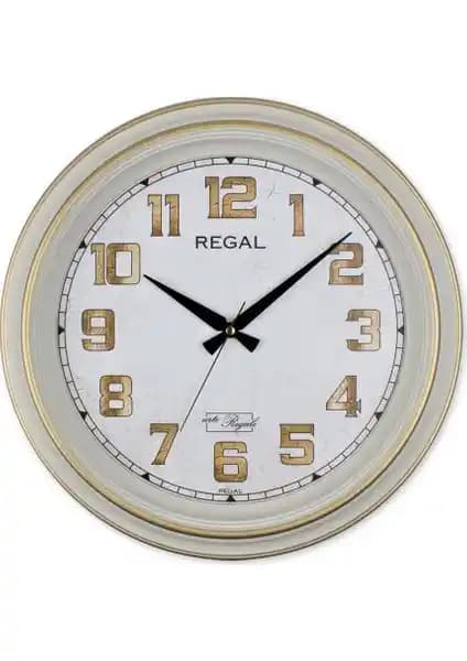 Regal 9108 W3 Büyük Boy Vintage Duvar Saati Şıklık ve Fonksiyonelliğin Buluşması
