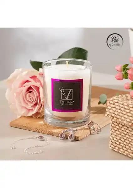 Ta-daa Gift Studio Sürpriz Takılı Kokulu Mum Gül Tanesi ile Zarif ve Çevre Dostu Hediye Seçeneği