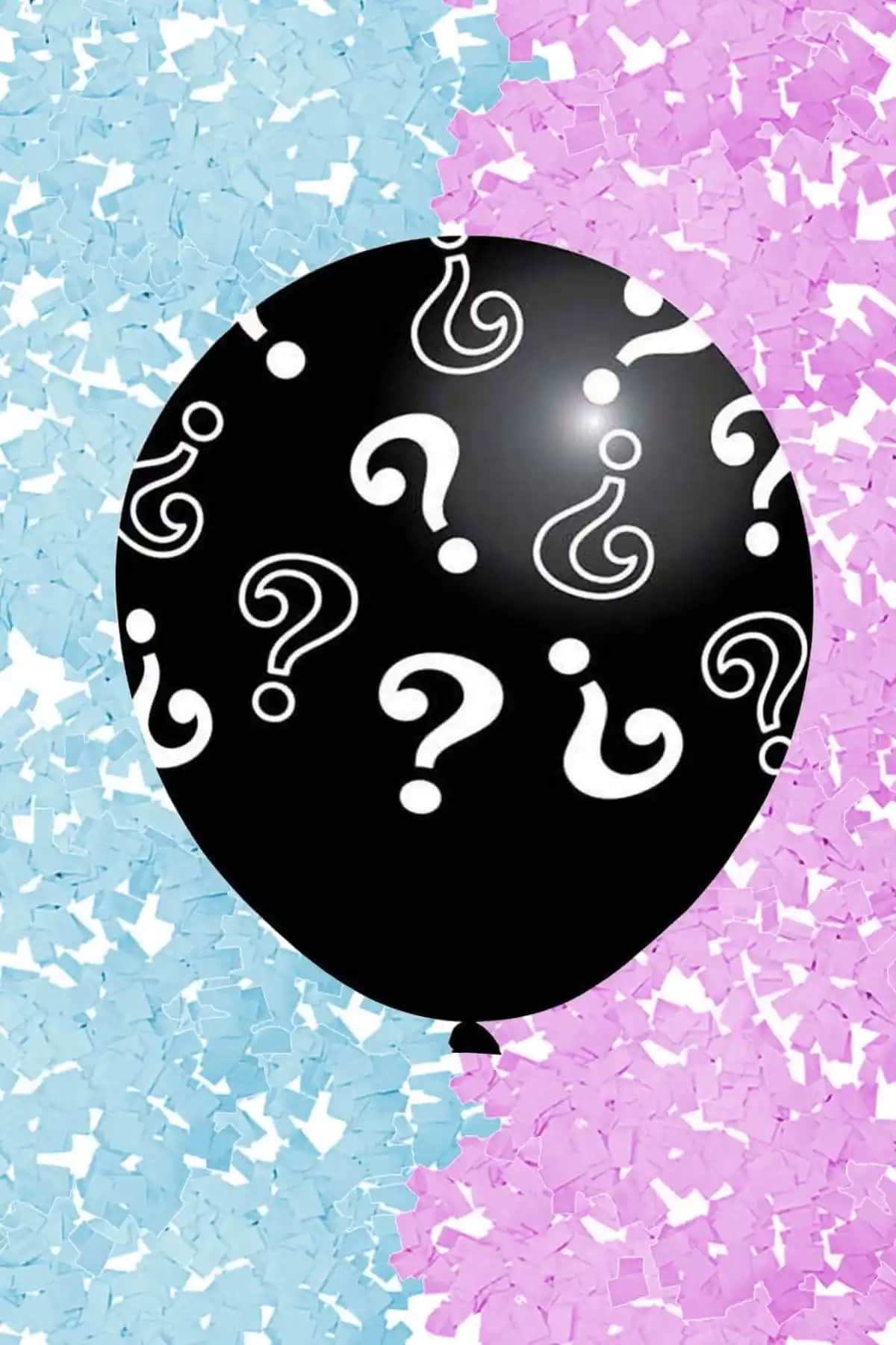 Cinsiyet Belirleme Partisi Balonları Karşılaştırması: Siyah ve SURPRISE PARTY STORE Balonları