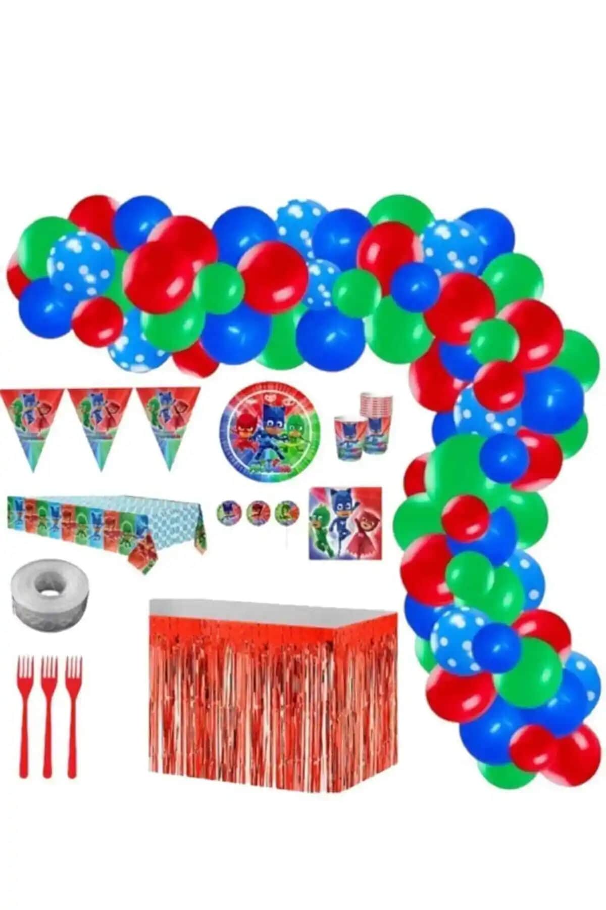 Çocuklar İçin Doğum Günü Parti Setleri Karşılaştırması: Pijamaskeliler ve Örümcek Adam