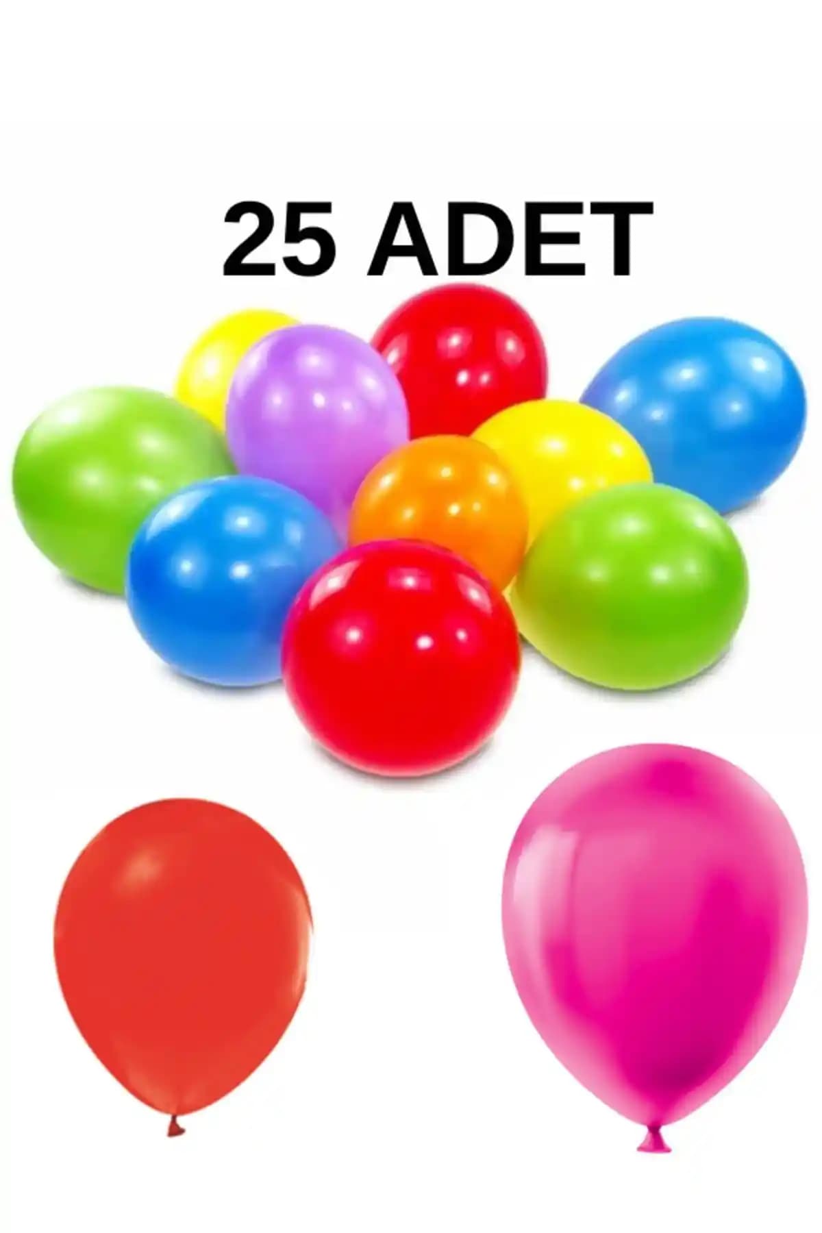 Nistabolje Renkli Balon Setleri Karşılaştırması: 25 ve 50 Li Paketlerin Avantajları