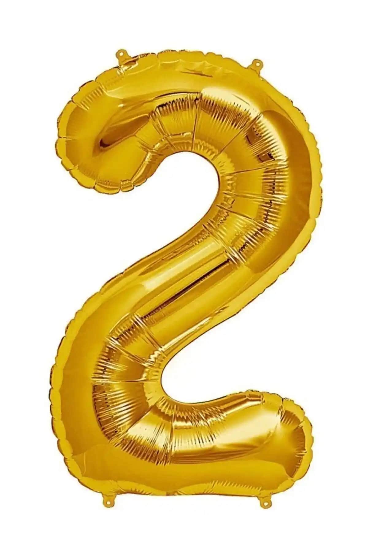 Parti Dekorasyonunda Kullanılan Gold Sarı Balonlar ve Yıldız Figürlü Folyo Balon Setleri