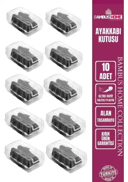 Ayakkabı Kutuları Karşılaştırması: Bambus Home ve Mano Şeffaf Modelleri