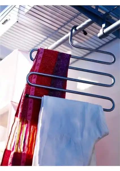 Dolap Düzenleyiciler: Helen's 5 Katlı Metal Pantolon ve Direkstoktan Askı Karşılaştırması