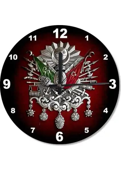 Osmanlı Tuğrası ve Yüzüklerin Efendisi Temalı Dekoratif Duvar Saatleri Karşılaştırması