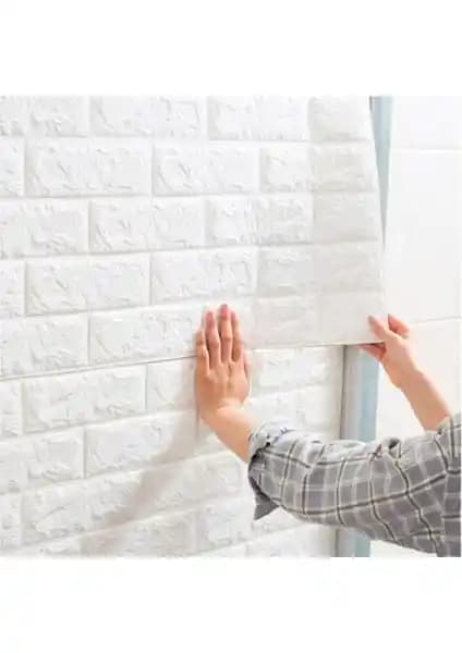 Renkli Kendinden Yapışkanlı Duvar Panelleri: Esnek Köpük ve Tuğla Desenli Modeller