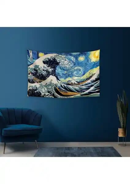 Vagonik Duvar Örtüleri Karşılaştırması: Dalga ve Piri Reis Haritası Tasarımları