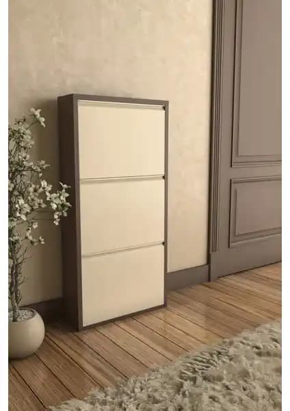 Gada Grup 3'lü Metal Ayakkabılık: Modern Tasarım ve Fonksiyonel Ayakkabı Düzenleme Çözümü