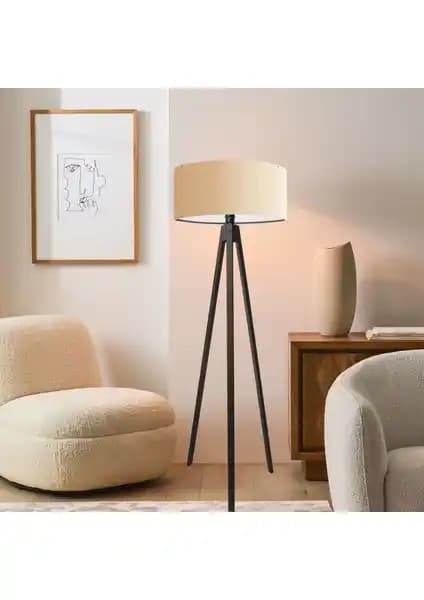 Homing Koyu Venge Ayaklı Tripod Lambader: Modern Tasarım ve Fonksiyonel Aydınlatma
