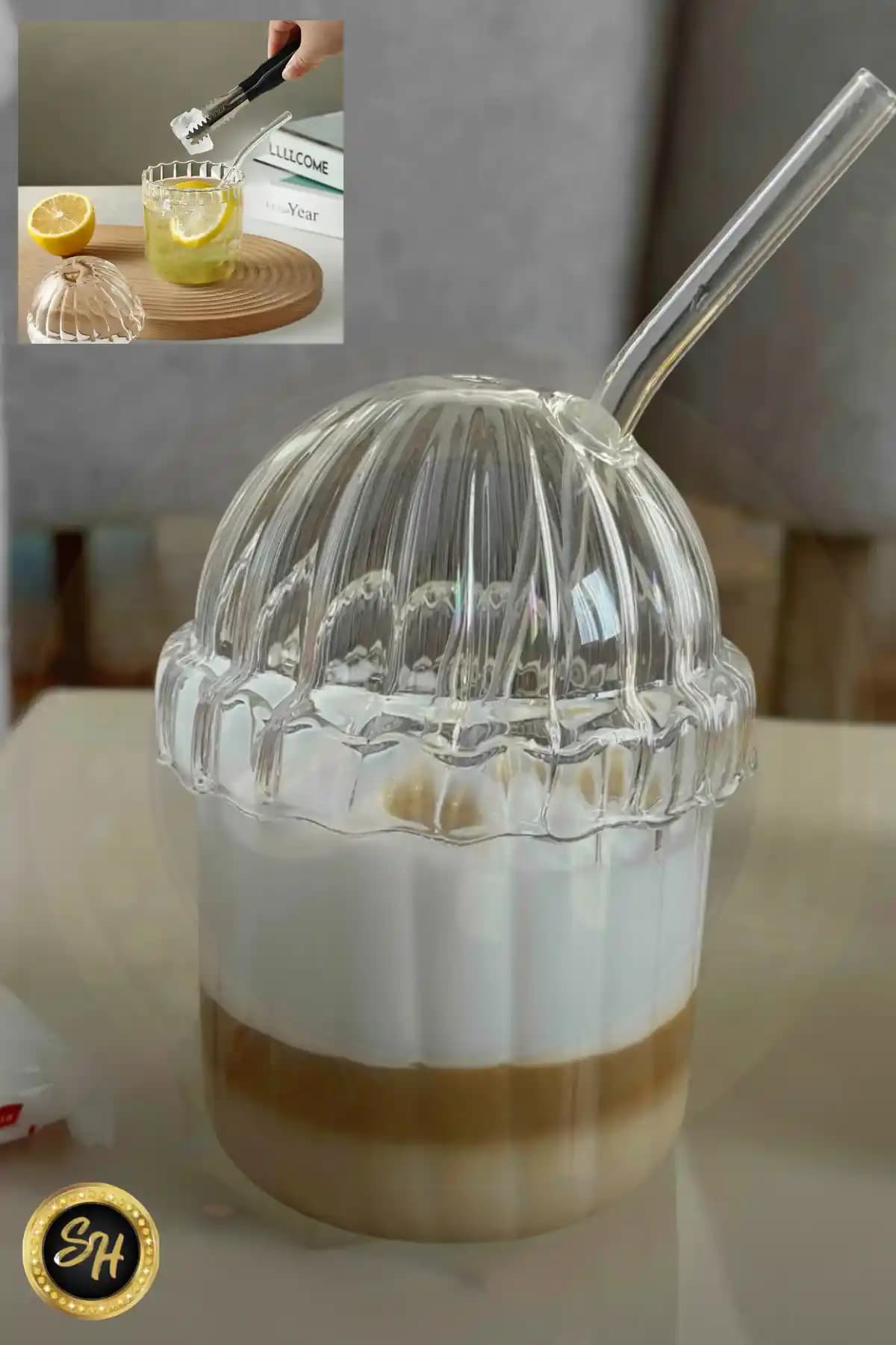 M Mimoza Park Oval Kapaklı Isıya Dayanıklı 430 ml Turuncu Pinterest Bardak