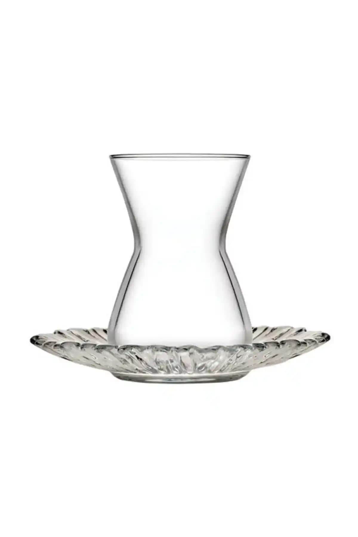 Paşabahçe Aurora 12 Parça Şeffaf Cam Çay Seti ile Mutfakta Estetik ve Fonksiyonellik