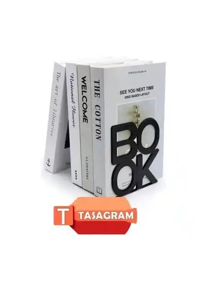 Tasagram Book Yazılı Metal Kitap Desteği: Dayanıklı ve Estetik Kitap Tutucu Tasarımı
