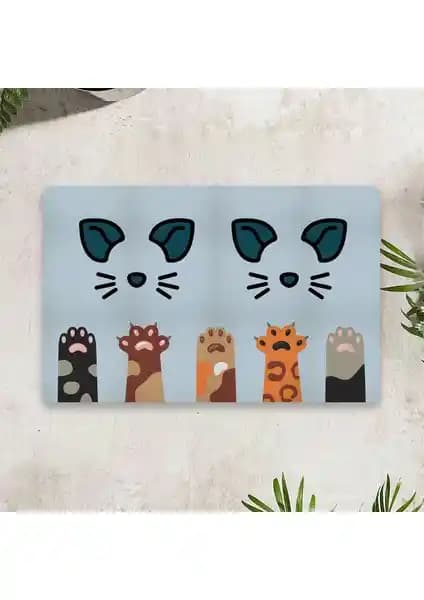 Vagonik Water Food Dijital Baskılı Kapı Paspası: Fonksiyonel ve Estetik Tasarım