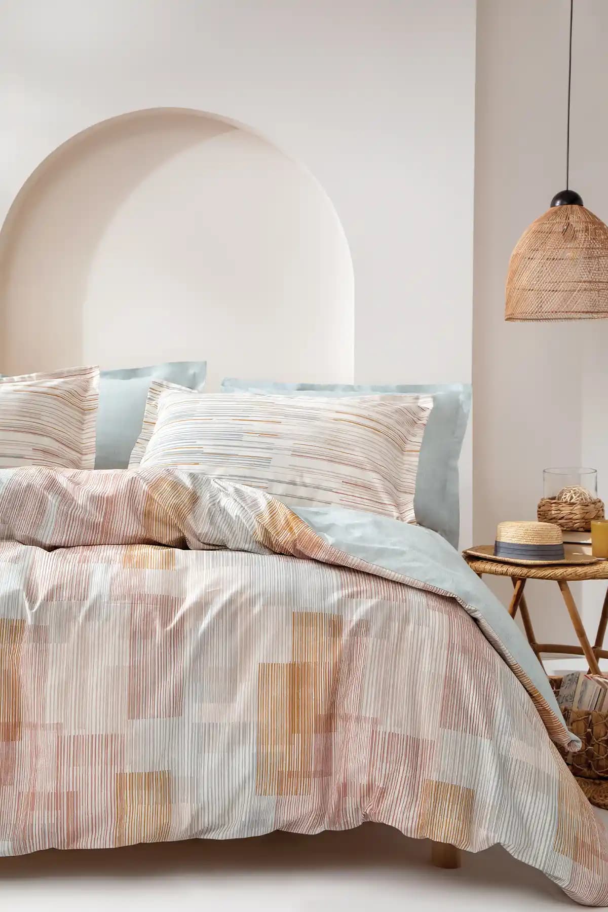 Yataş Dales Tek Kişilik Ranforce Nevresim Seti Adaçayı: Şıklık ve Konforun Buluşması