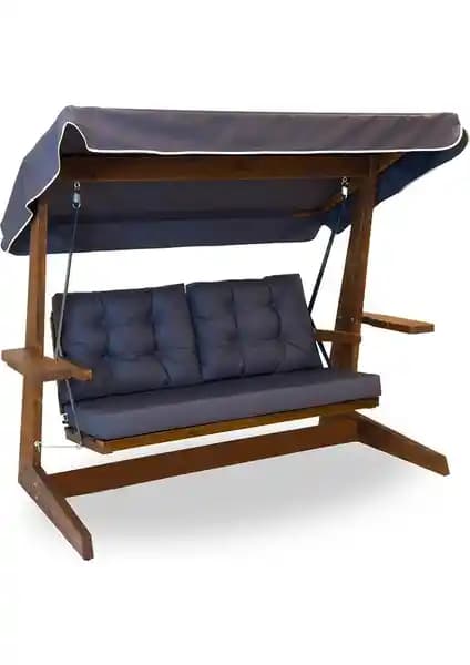 Aida Swings Viva 2200: Modern ve Dayanıklı Ahşap Bahçe Salıncağı