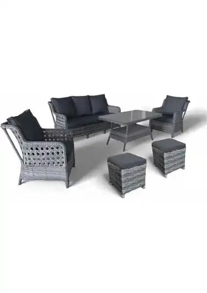 Bahçe ve Balkon Dekorasyonu İçin Rattan Oturma Gruplarının Karşılaştırması