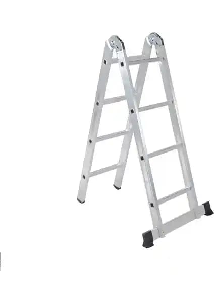 Beykon Alüminyum 4+4 Basamaklı Çok Amaçlı Merdiven: Hafif ve Dayanıklı Profesyonel Çözüm