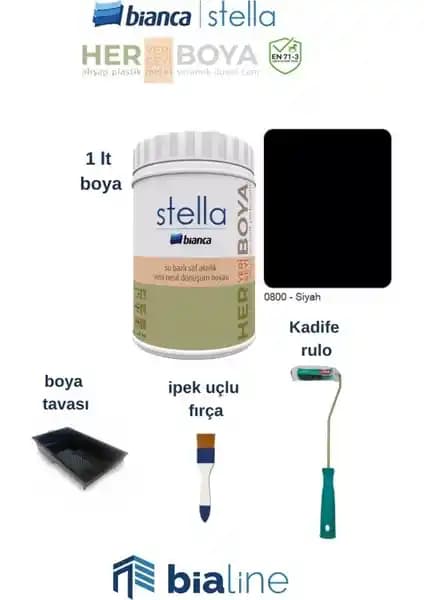 Bianca Stella Siyah ve Beyaz Akrelik Boya Setleri Karşılaştırması ve Özellikleri