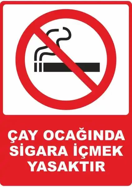 Dayanıklı ve Çevre Dostu Uyarı Etiketi: Çay Ocağı ve İşletmeler İçin Güvenilir Çözüm