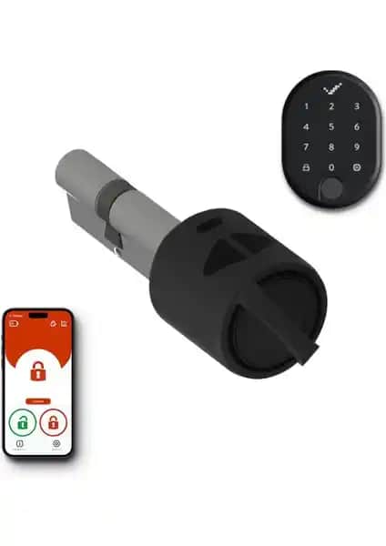 DESi Utopic R Siyah Akıllı Kilit: Güvenlik ve Estetiği Bir Arada Sunan Akıllı Kilit Çözümü