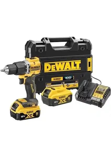 Dewalt DCD100YP2T Darbeli Matkap Seti 18V Yüksek Performanslı Profesyonel Alet