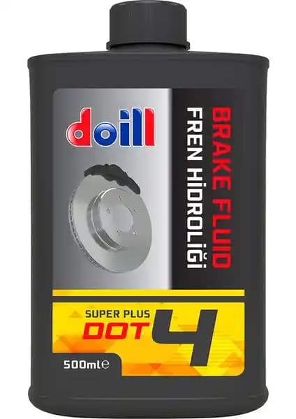 Doill Dot 4 Fren Hidrolik Yağı 500ml Yüksek Isıya Dayanıklı ve Güvenilir