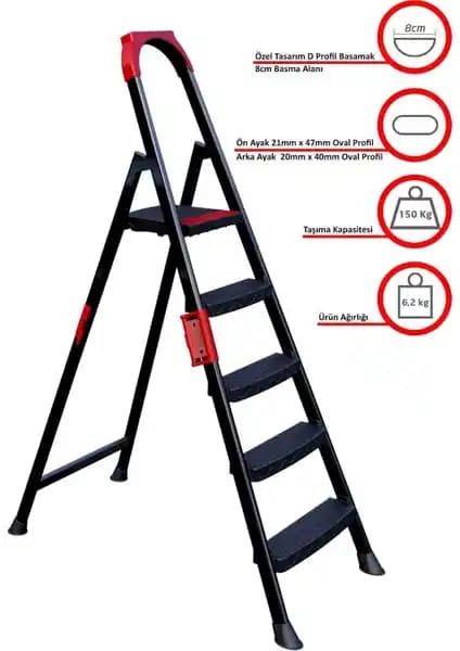 Ertekpa Anka Plus Metal Merdiven: Güvenli, Dayanıklı ve Estetik Tasarım