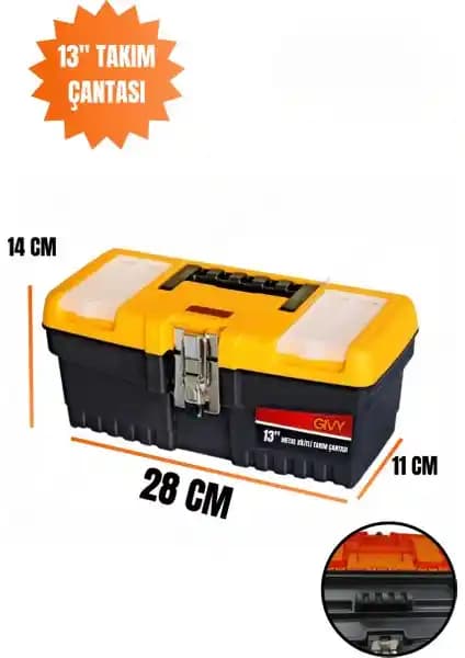Givy Metal Kilitli Takım Çantası 13* OTCM: Güvenli ve Dayanıklı Saklama Çözümü