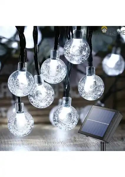 Güneş Enerjili LED Işık Seti ile Bahçe ve Teras Aydınlatması Çözümü